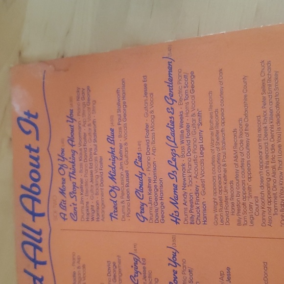 GEORGE HARRISON Extra Texture Vinyl Record Album LP Apple 1975 Rock & Pop Music - Picture 11 of 14